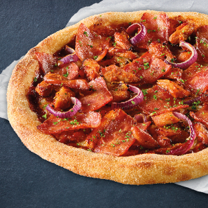 BBQ Bacon Deluxe Pizza