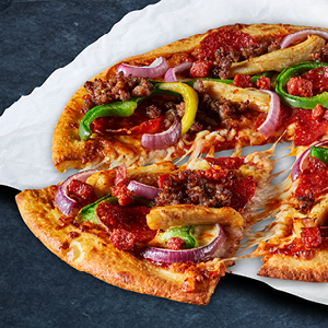 BBQ Mixed Grill pizza