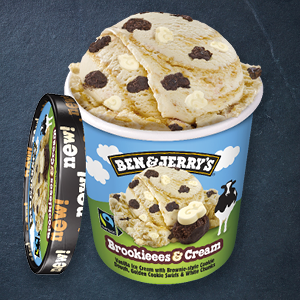 Ben & Jerry's Brookieees & cream 465ml