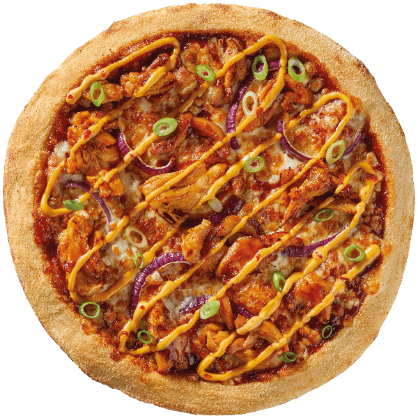 Chicken Piri Piri Deluxe pizza