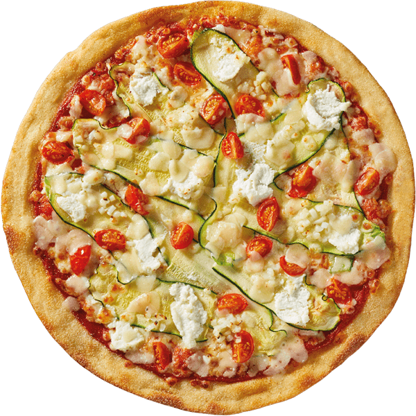 Courgette e Ricotta pizza