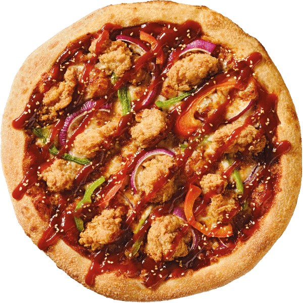Korean Chicken Pizza