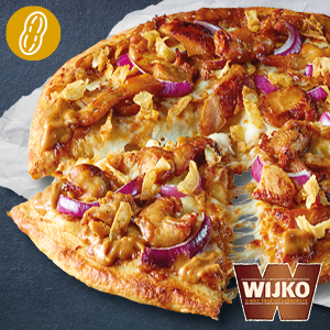 Saté pizza