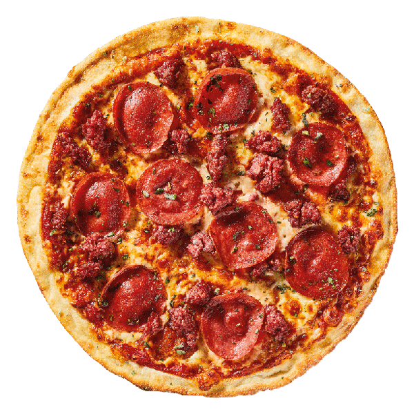 Actiepizza: Sicilian Sausage & Salami